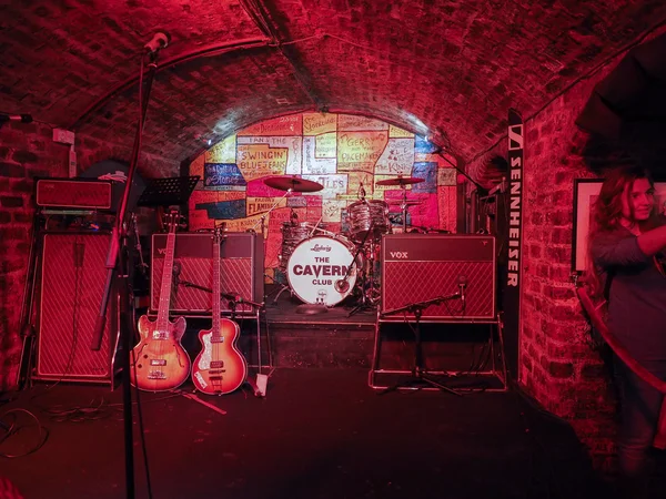 O Cavern Club em Liverpool — Fotografia de Stock