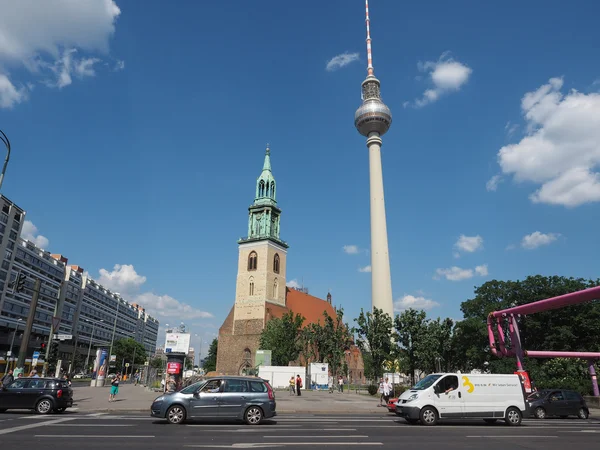 Alexanderplatz en Berlín — Foto de Stock