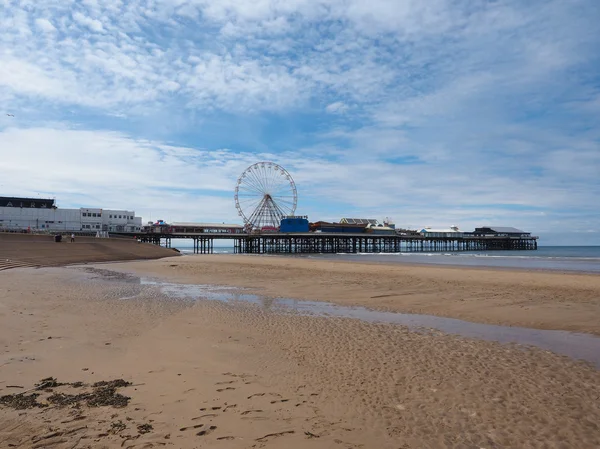 Pleasure Beach in Blackpool — Stockfoto