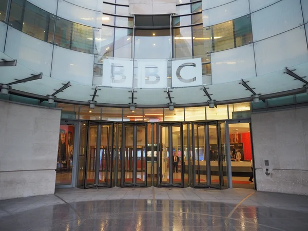 BBC broadcasting house in Londen — Stockfoto