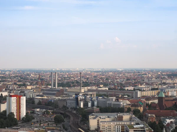 Widok z lotu ptaka na Berlin — Zdjęcie stockowe