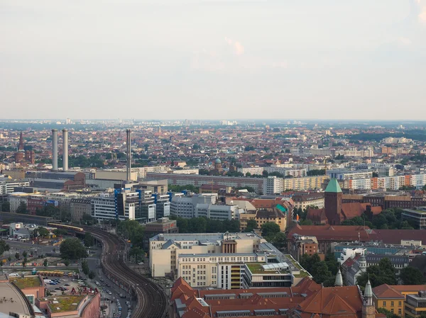 Luftaufnahme von Berlin — Stockfoto