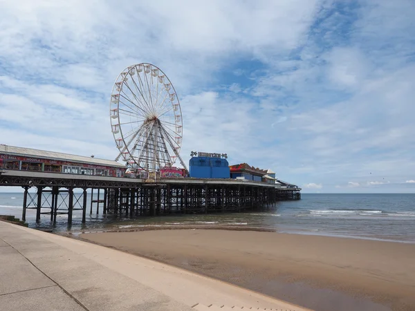 Pleasure Beach in Blackpool — Stockfoto