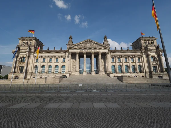 Reichstag parliament in Berlin Royalty Free Stock Images