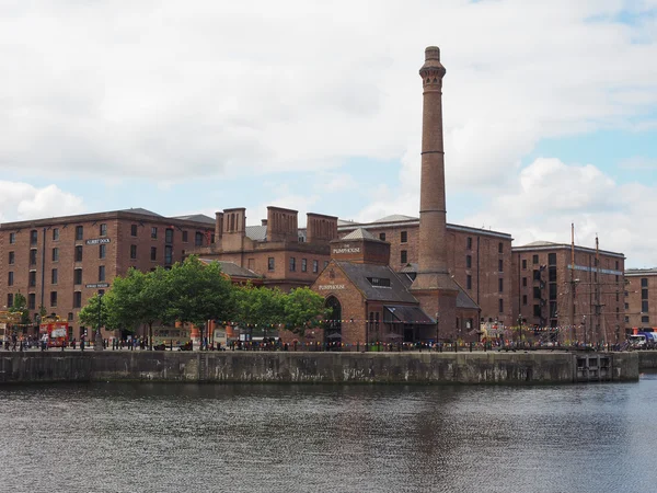 Primera línea de mar en Liverpool —  Fotos de Stock