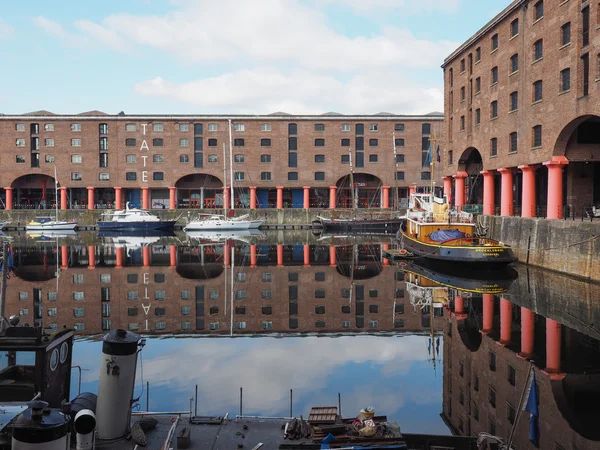 Albert Dock in Liverpool Royalty Free Stock Images