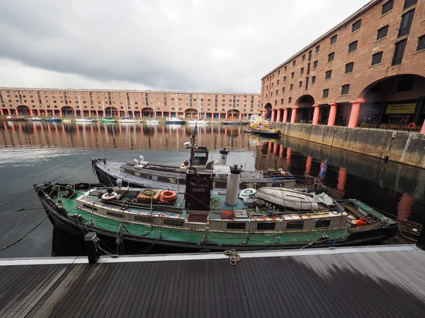 Albert Dock Liverpoolban — Stock Fotó