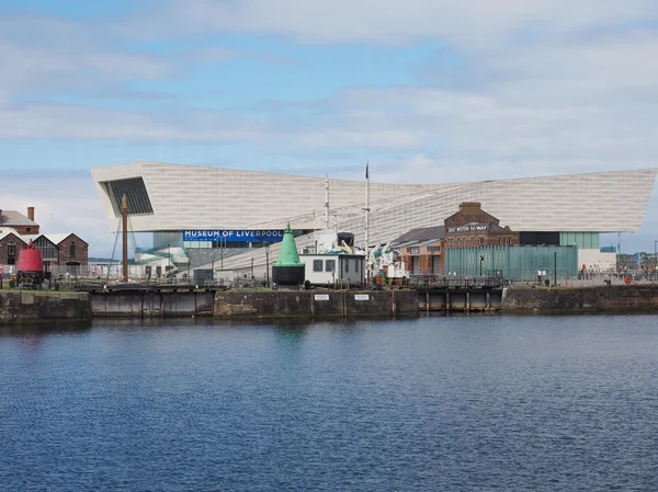 Primera línea de mar en Liverpool — Foto de Stock