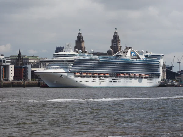 Primera línea de mar en Liverpool —  Fotos de Stock