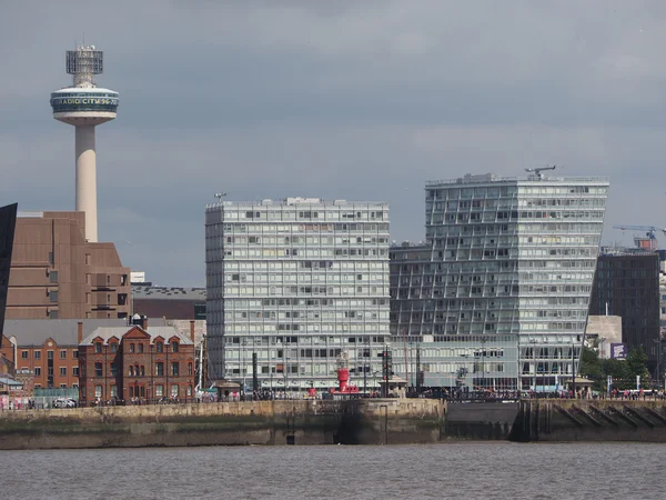 Waterfront em Liverpool — Fotografia de Stock