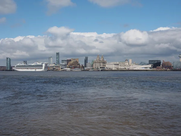 Waterfront em Liverpool — Fotografia de Stock