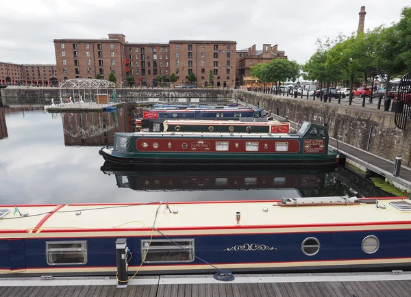 Liverpool Albert Dock ve Salthouse dock — Stok fotoğraf