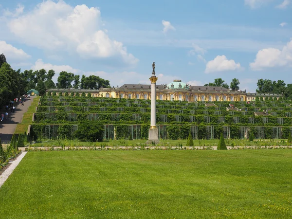 Schloss Sanssouci en Potsdam —  Fotos de Stock