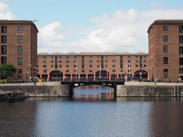Albert Dock and Salthouse dock in Liverpool Stock Photo