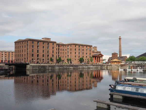 Albert Dock w Liverpoolu — Zdjęcie stockowe