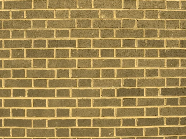 벽돌 벽 세피아 — 스톡 사진