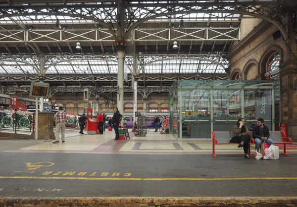 Railway station in Preston — Stock Photo, Image