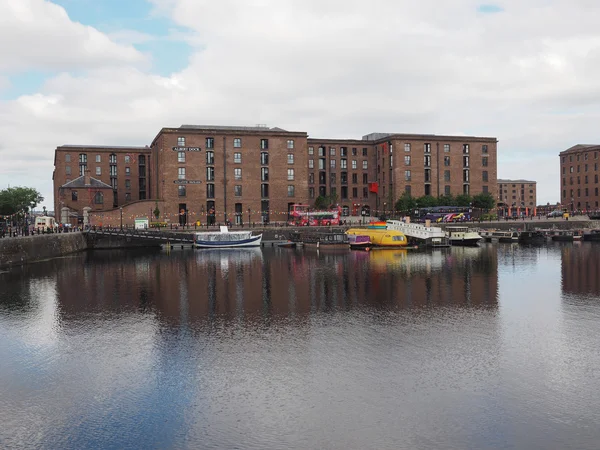 Albert Dock em Liverpool — Fotografia de Stock