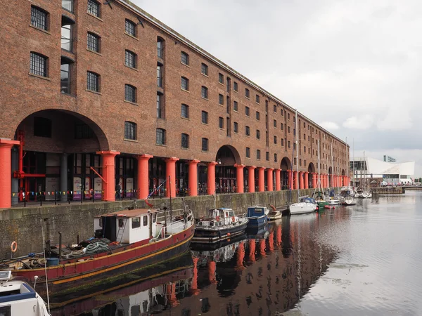 Albert Dock w Liverpoolu — Zdjęcie stockowe