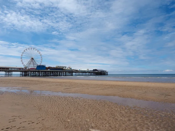 Pleasure Beach in Blackpool — Stockfoto