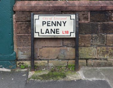 Penny Lane'e Liverpool