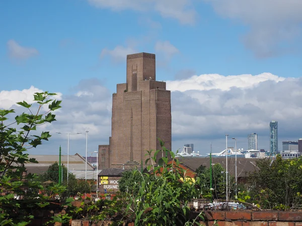 Torre de ventilación del túnel de Queensway en Liverpool —  Fotos de Stock