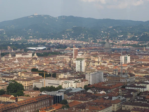 มุมมองทางอากาศของ Turin — ภาพถ่ายสต็อก
