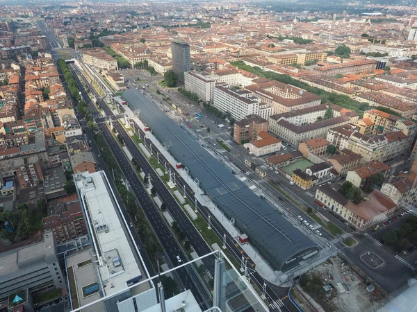 Torino 'nun hava görüntüsü — Stok fotoğraf