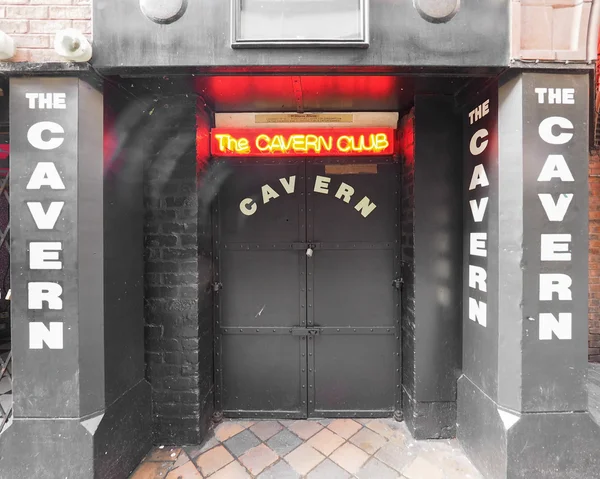 O Cavern Club em Liverpool — Fotografia de Stock