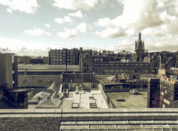 Vista de Glasgow, Escócia — Fotografia de Stock