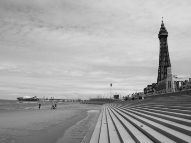Zevk plaj ve Blackpool Tower