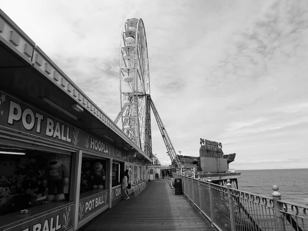 Plaisir Plage à Blackpool — Photo