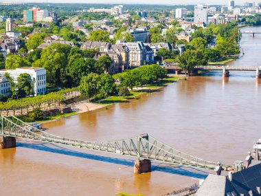 Frankfurt HDR 'un hava görüntüsü