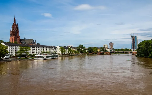 Frankfurt nad Menem, Niemcy Hdr — Zdjęcie stockowe