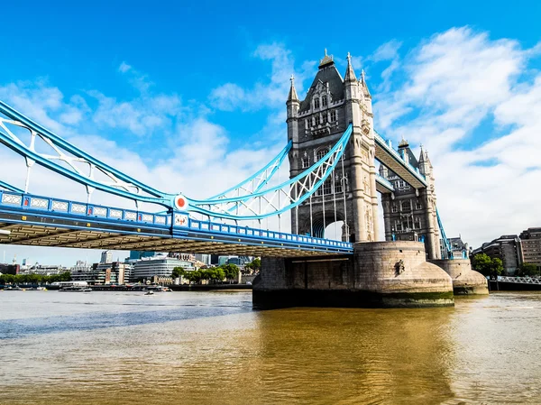 Tower Bridge, London Hdr — Φωτογραφία Αρχείου