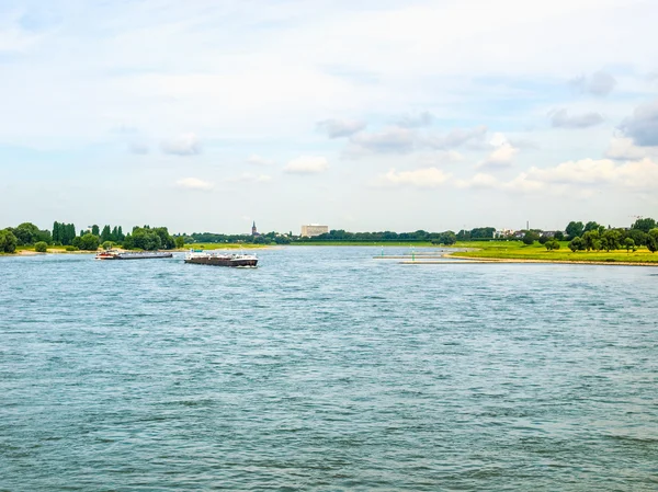 Rhein hdr — Stockfoto