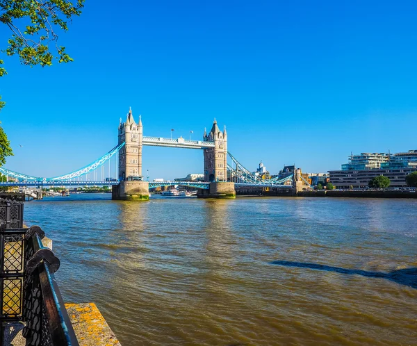 Tower Bridge en Londres HDR — Foto de Stock