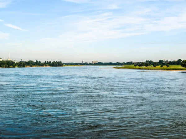 Rio Rhein HDR — Fotografia de Stock