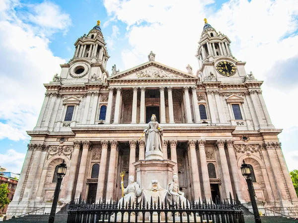 Catedral de San Pablo, Londres HDR —  Fotos de Stock