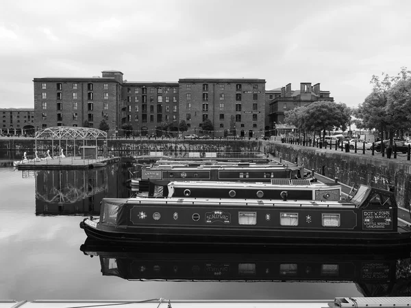 Αποβάθρα Albert Dock και Salthouse στο Λίβερπουλ — Φωτογραφία Αρχείου