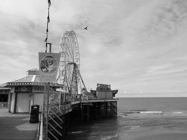 Pleasure Beach i Blackpool — Stockfoto