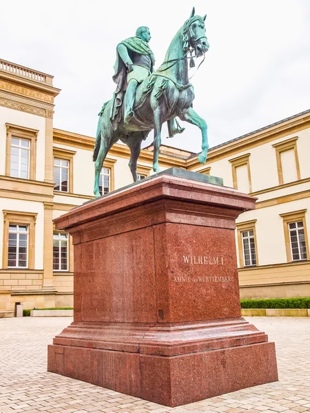 Wilhelm I monumento HDR — Fotografia de Stock