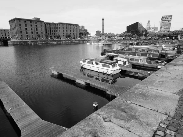 Doca Albert e doca Salthouse em Liverpool — Fotografia de Stock