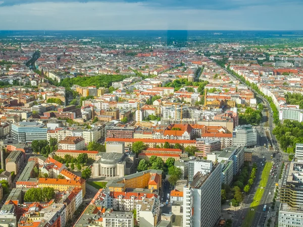 Berlin Flygfoto Hdr — Stockfoto