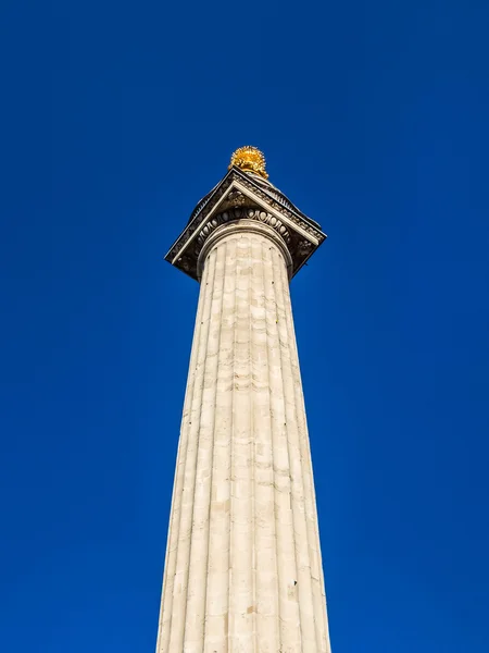 The Monument London HDR — Stock Photo, Image