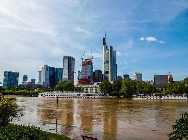 Frankfurt, Německo Hdr — Stock fotografie