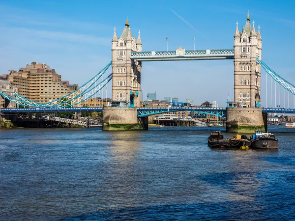 Tower Bridge en Londres HDR — Foto de Stock