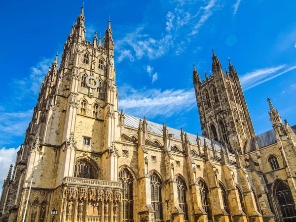 Cattedrale di Canterbury HDR — Foto Stock