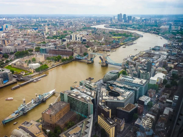 Vista aérea de Londres HDR —  Fotos de Stock