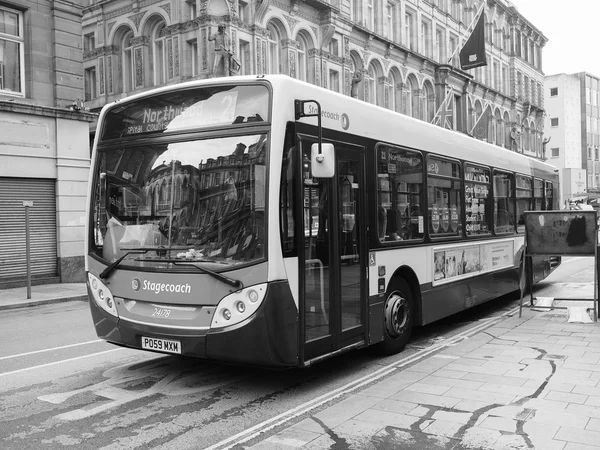 Autobus v Liverpoolu — Stock fotografie